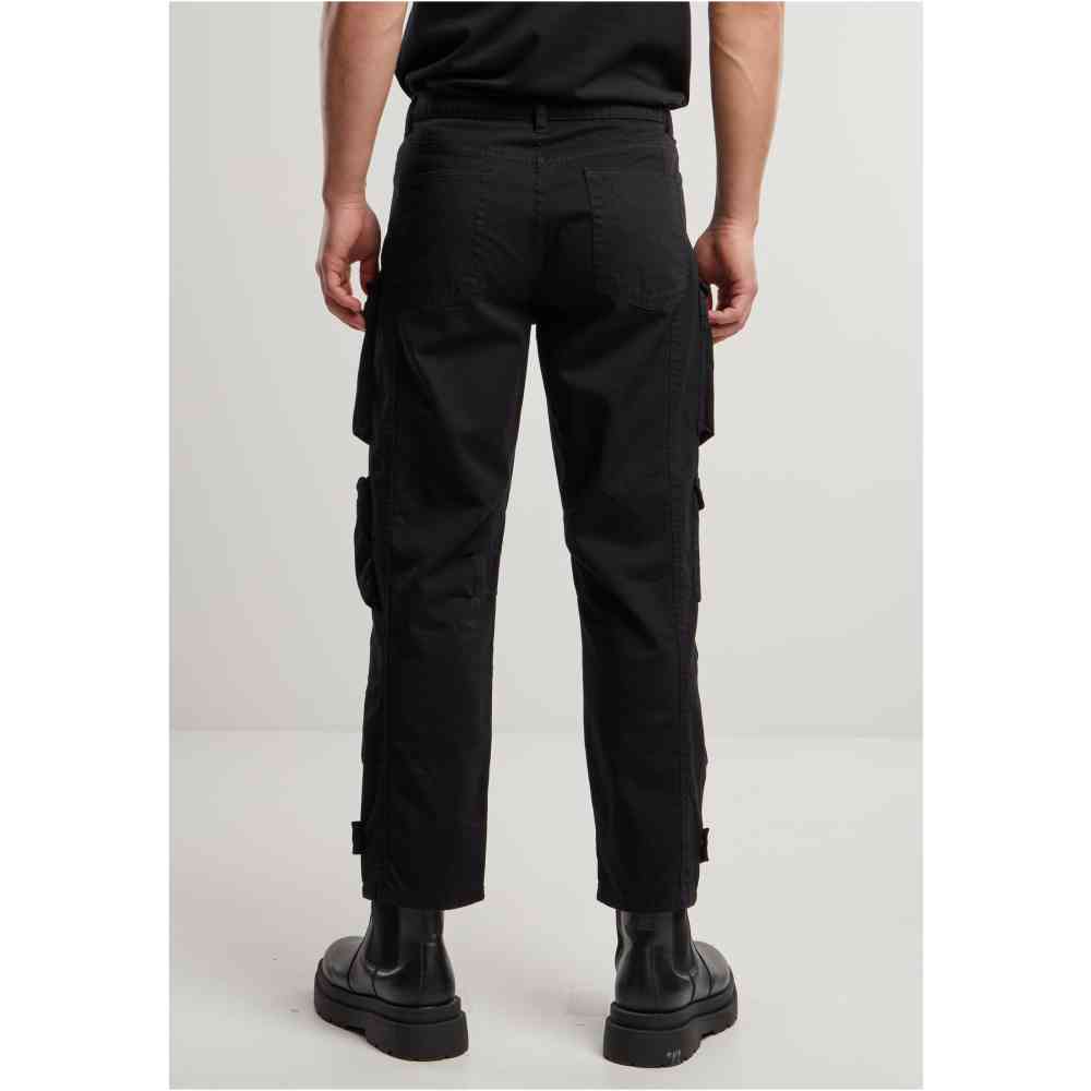 Urban Classics - Multi Pocket Cargobroek - Zwart